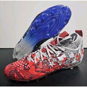 New Under Armour UA Spotlight Clone MC LE USA Football Cleats Men's Size 11